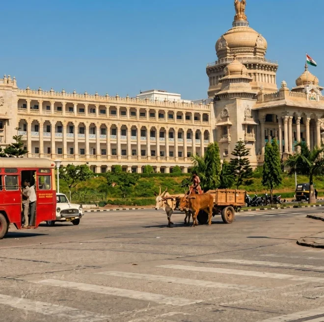 Garden City Glitch: Rare Photos of Old Bangalore Restored and Reimagined by AI